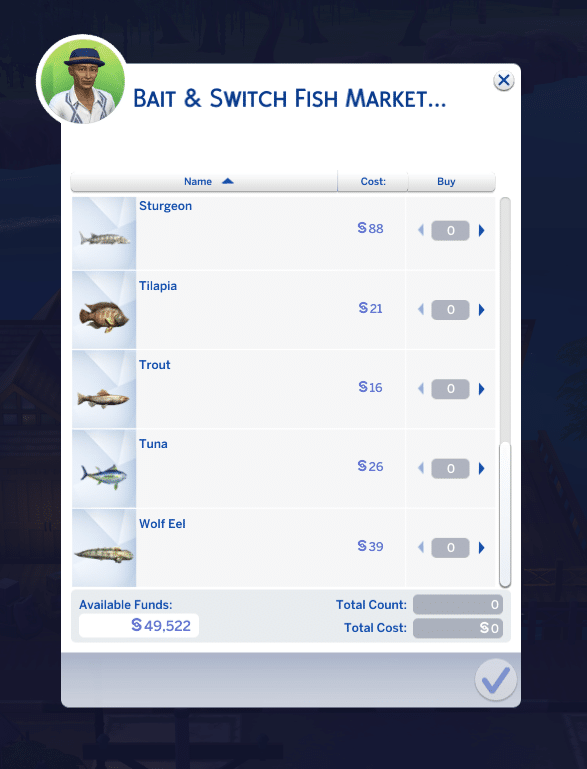 fish market items