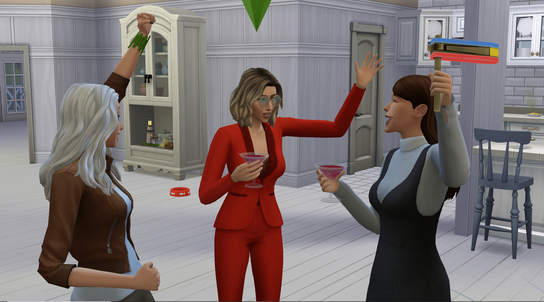 Throwing a New Year's Eve Party in The Sims 4