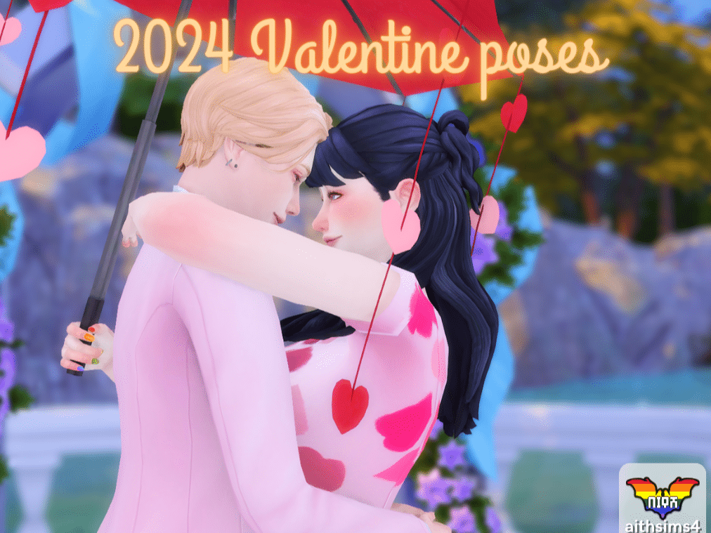 2024 Valentine Pose Pack for Male and Female