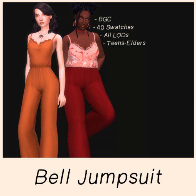 Bell Jumpsuit for Female