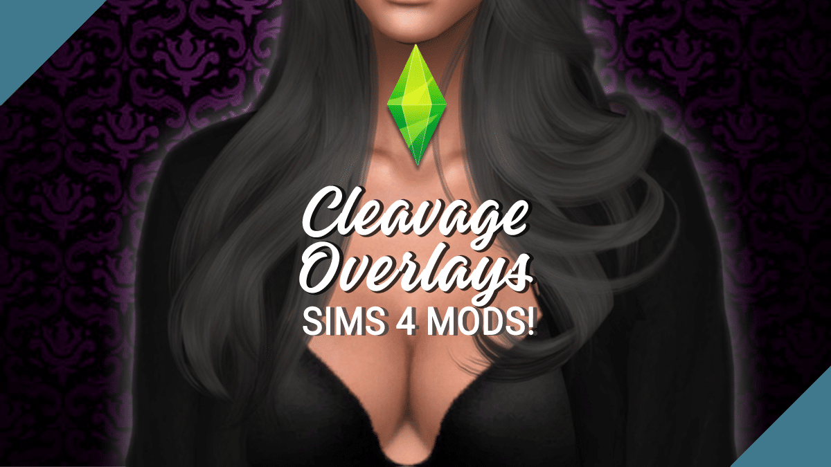 The Sims Resource - Cleavage Detail SET - Full coverage & Overlay