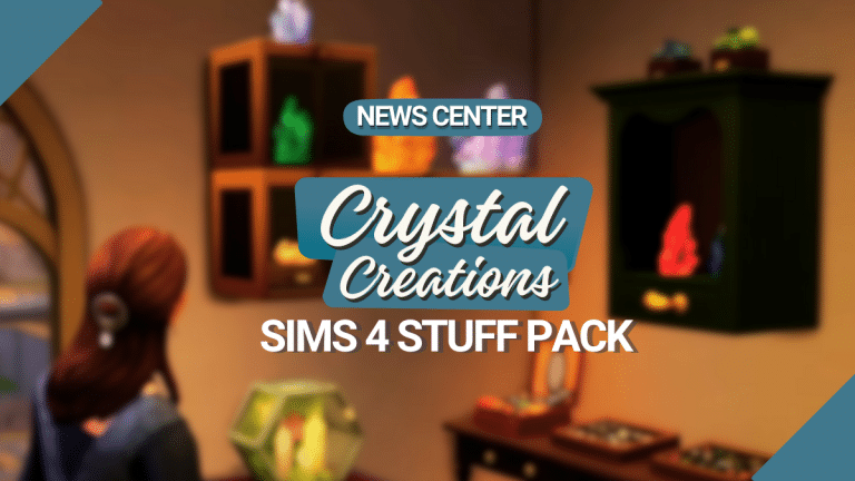 The Sims 4 Crystal Creations: A Bejeweled Stuff Pack