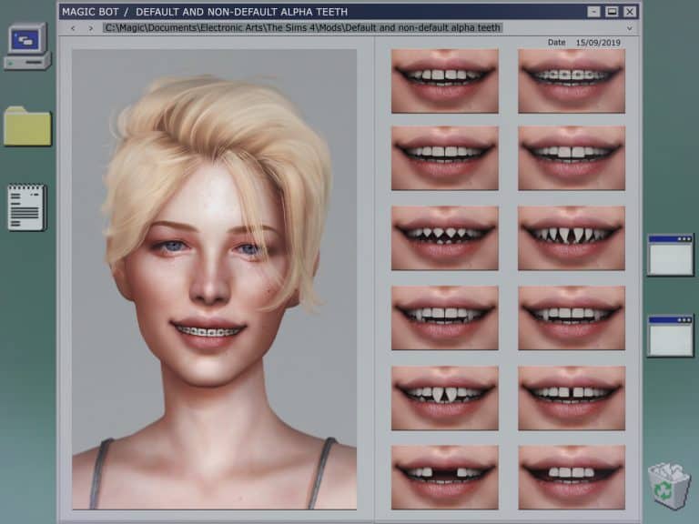 Search Results 41 DEFAULT AND NON-DEFAULT ALPHA TEETH