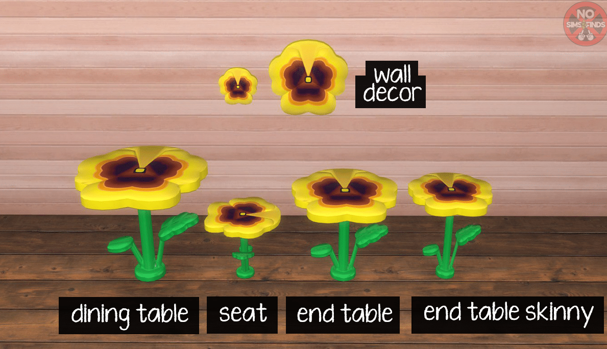 Flower Table Mini Set