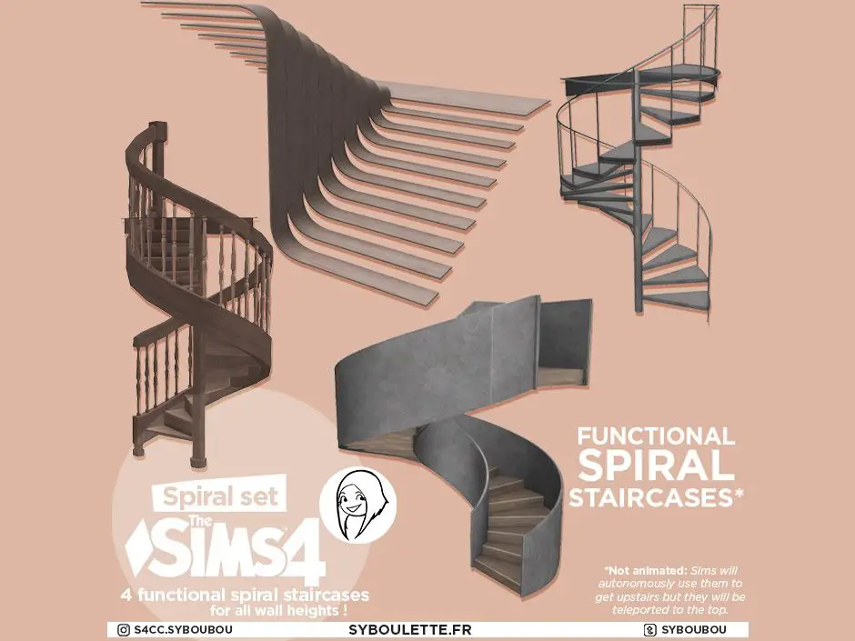 Functional Spiral Staircases