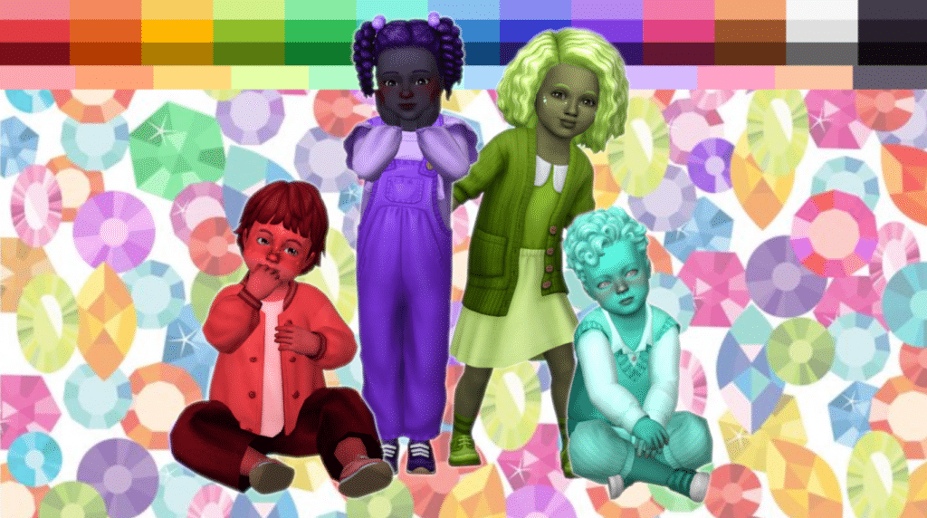 Growing Together Outfit Recolors for Toddlers