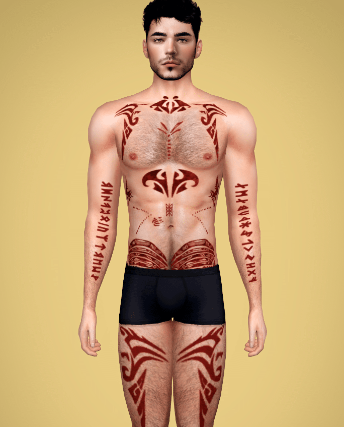 Ink Blood Full Body Tattoo