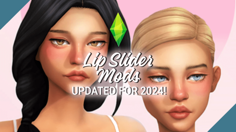 7 Kiss-Worthy Lip Slider Mods To Make Your Sims Blush