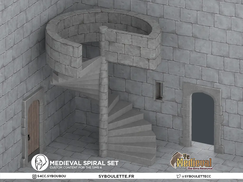 Medieval Spiral Stairs