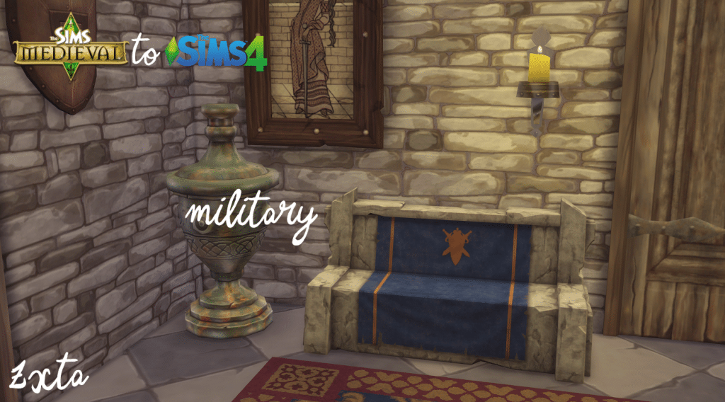 Medieval Stone Living Room Loveseats