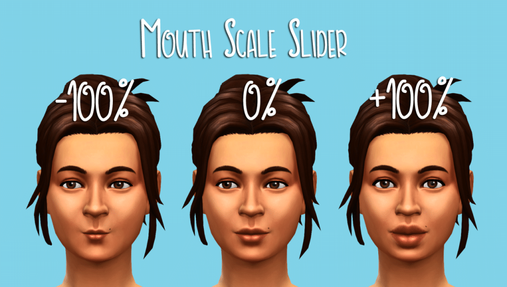 Mouth Scale Slider