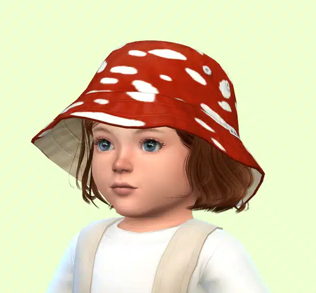 Mushroom Infant Hat