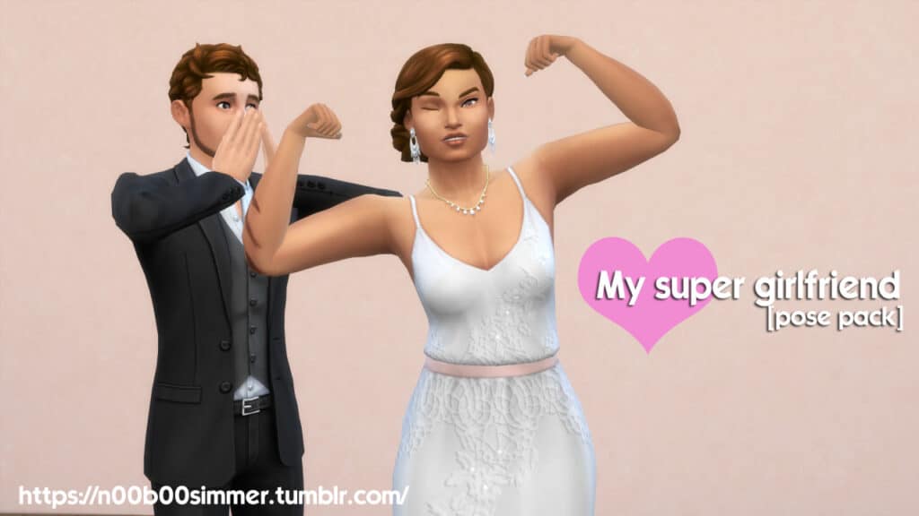 My Super Girlfriend Pose Pack