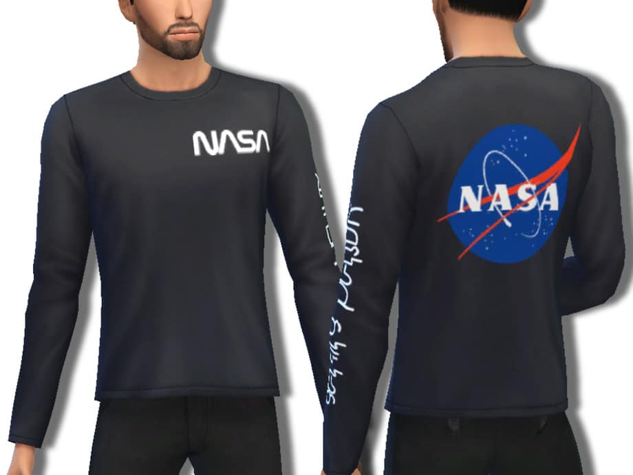 NASA Shirt Long Sleeve