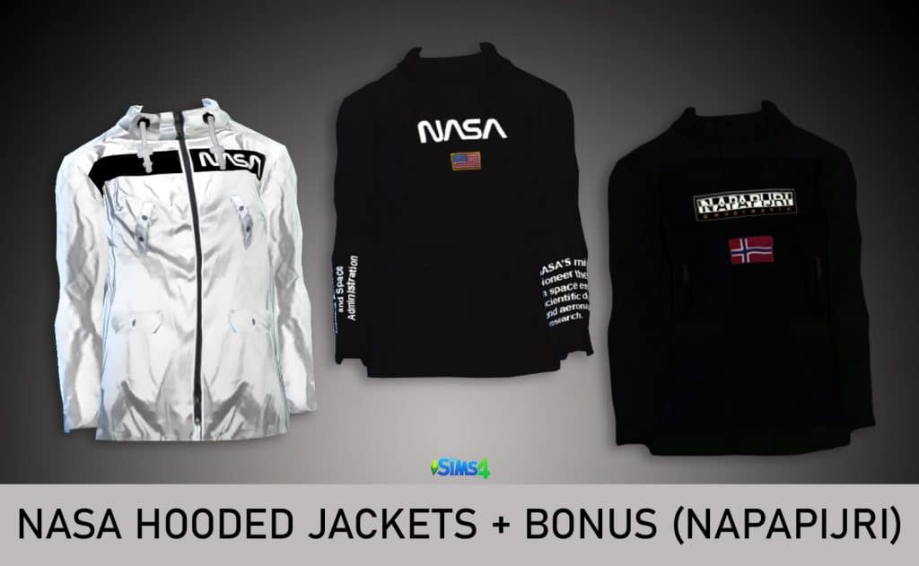 NASA Hooded Jackets