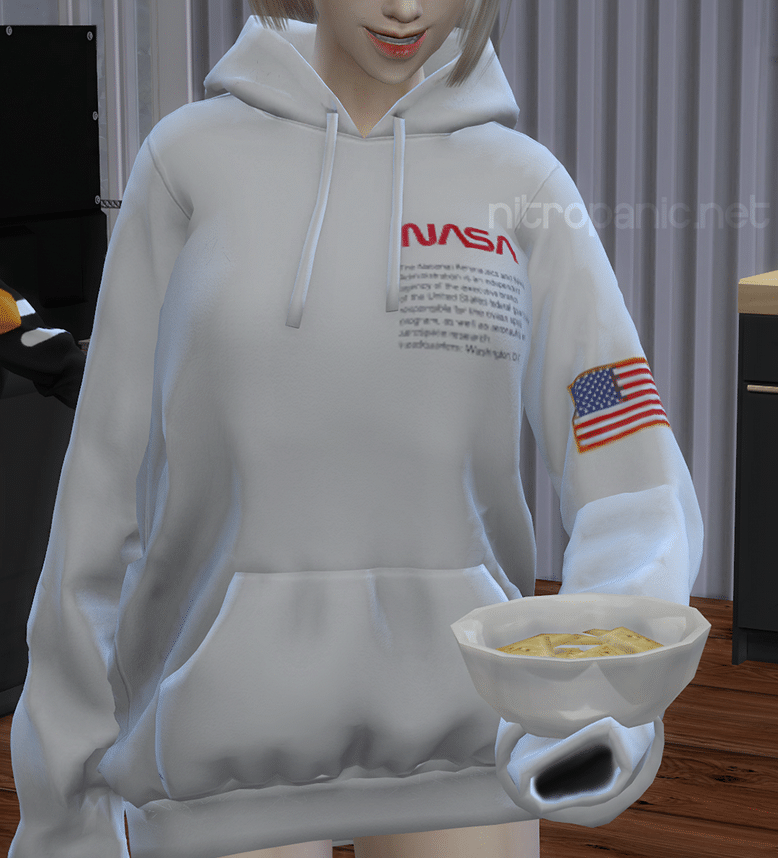 OVERSIZED HOODIE for The Sims 4