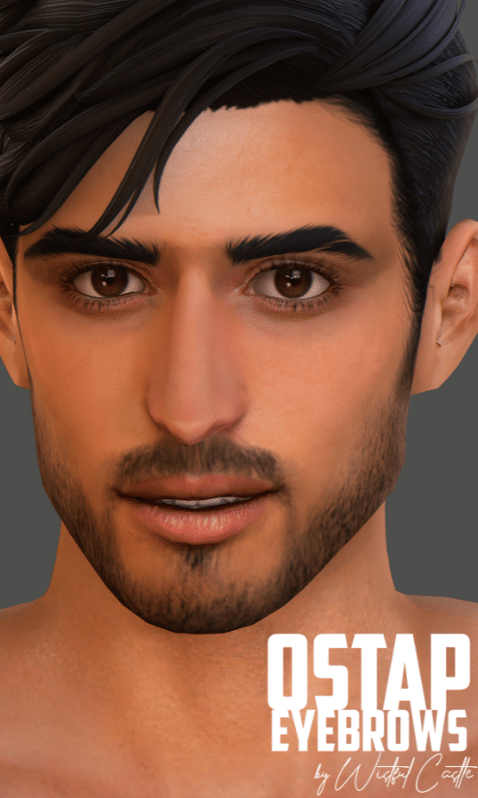 Ostap Thick Eyebrows for Male and Female