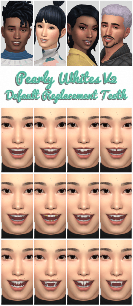 Pearly Whites V.2 Default Replacement Teeth