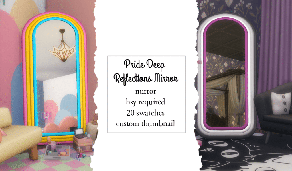 Pride Deep Reflections Mirror