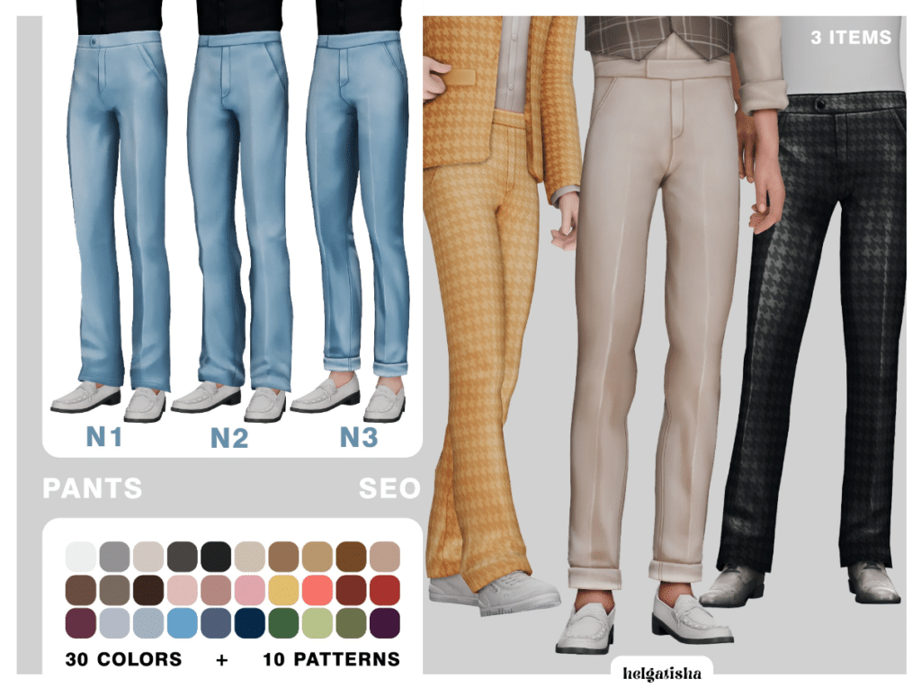 Seo Casual Pants for Male