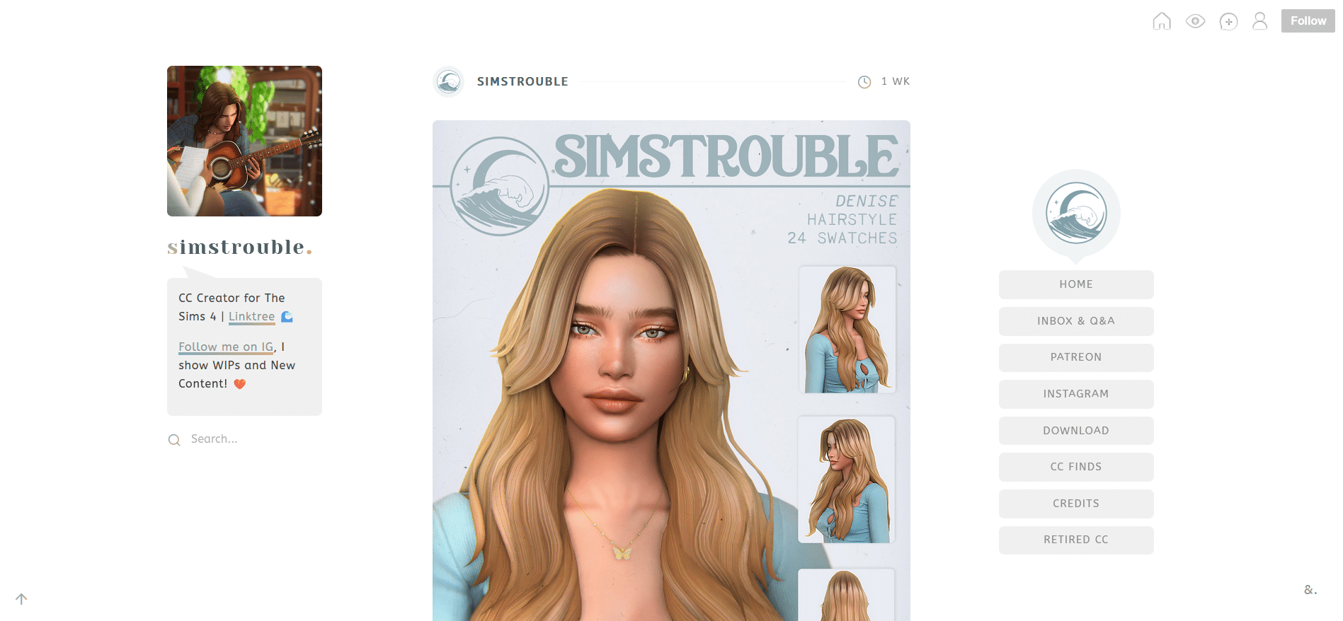 Simstrouble