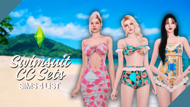 The Best Swimsuit CC Sets For Your Summer-Loving Sims
