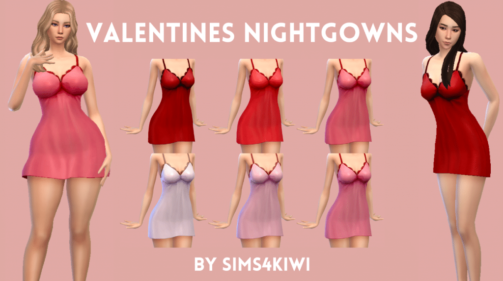 Valentine Nightgowns for Female