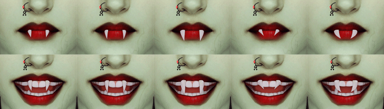 Search Results 76 Vampirica Teeth