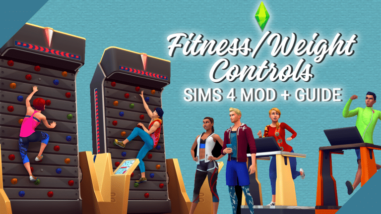 Whip Your Sims Into Shape With The Fitness Controls/Weight Mod