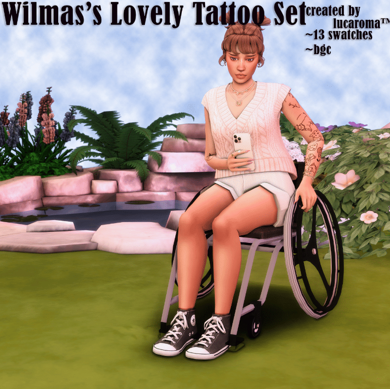Wilma's Lovely Arm Tattoo for Male and Female