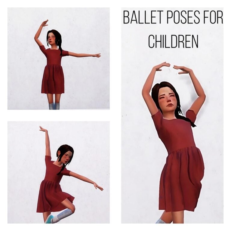 Search Results 12 Ballet Poses for Kids: Pose Player, Teleport, TOU – Credit @lisolisa