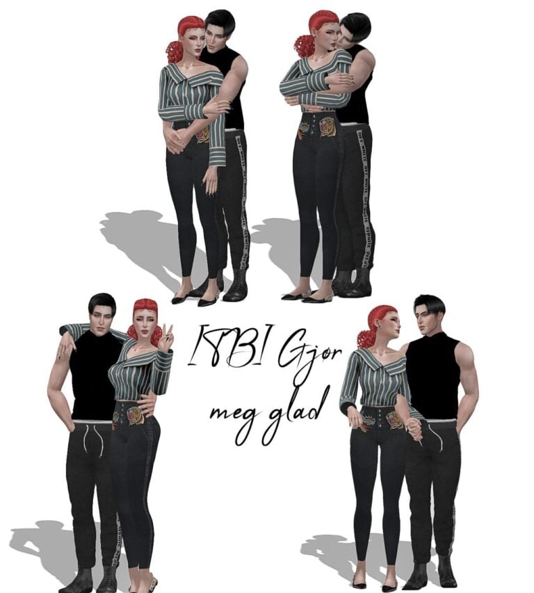 TB Gjør meg glad4 POSES Pack – Usage Guidelines [SFS]