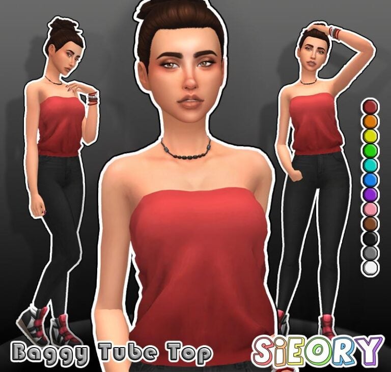 Search Results 31 New CC Baggy Tube Top: Create, Recolor, Enjoy – Mesh Excluded!