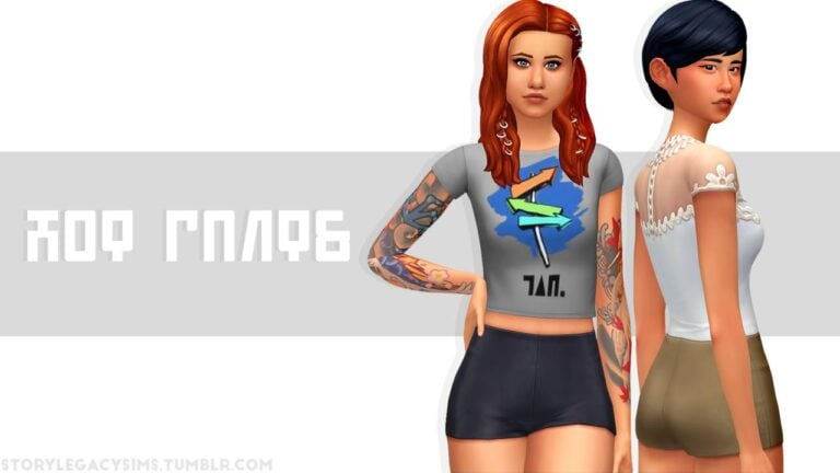 Search Results 37 StoryLegacySims: Hot Pants Revamp – Base Game Shorts, Recolor & Override