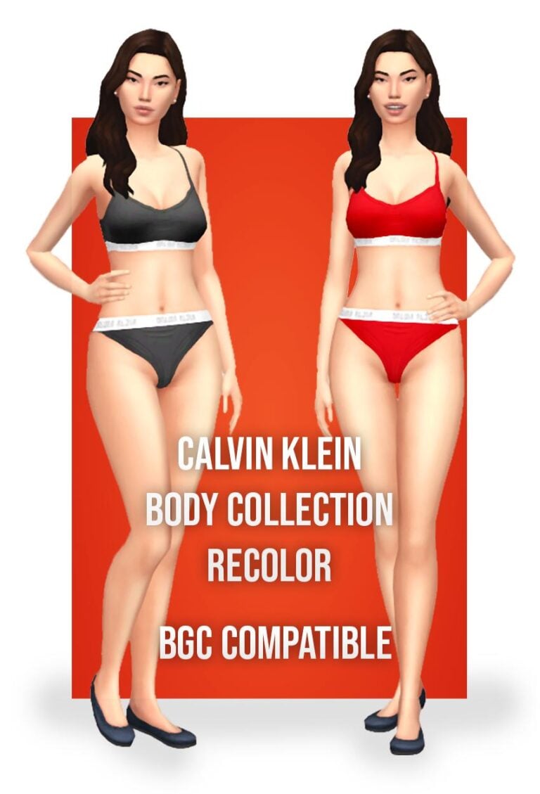 Search Results 22 Calvin Klein Body Collection Recolor: 10 Summer Swatches, Mesh Required