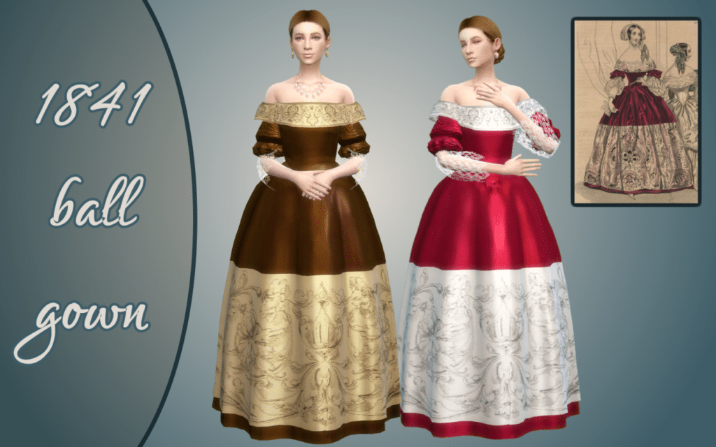 1841 Ball Gown