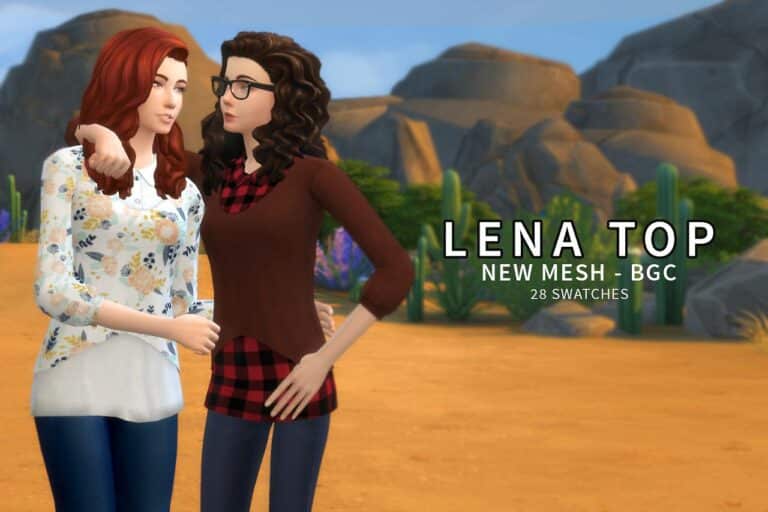 Search Results 28 Lena TopA Mesh Edit: Hipster Loft Pullover, New Swatches, BGC