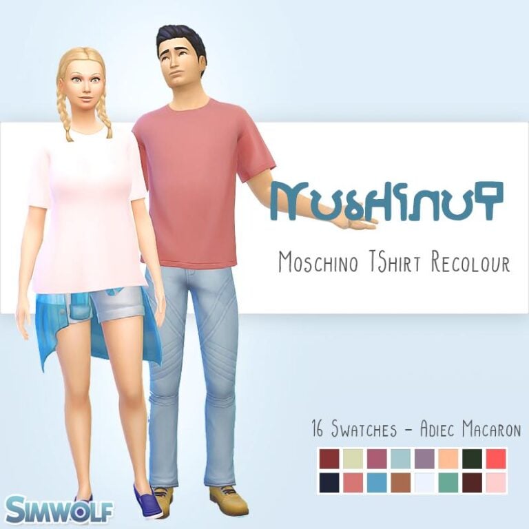 Search Results 30 Moschino Baggy T-Shirt Recolor: 1000 Followers Celebration!