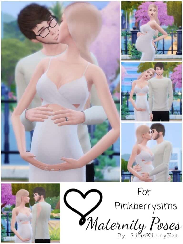 Search Results 51 Maternity Shoot Poses Guide for Pinkberrysims: Pose Player, Teleport Tips