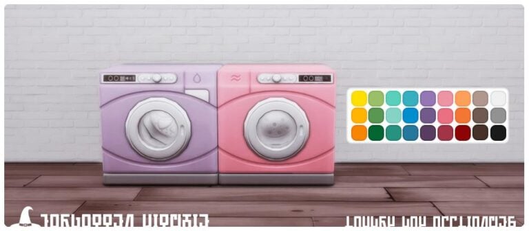 Search Results 29 Laundry Day Appliances in 27 Colors – Requires Base Game Compatibility