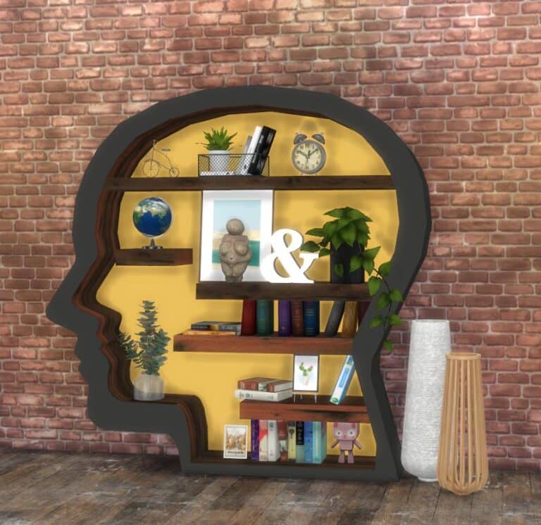 Search Results 91 Head Case Bookcase: 8 Swatches, Functional Storage, Statement Decor Piece