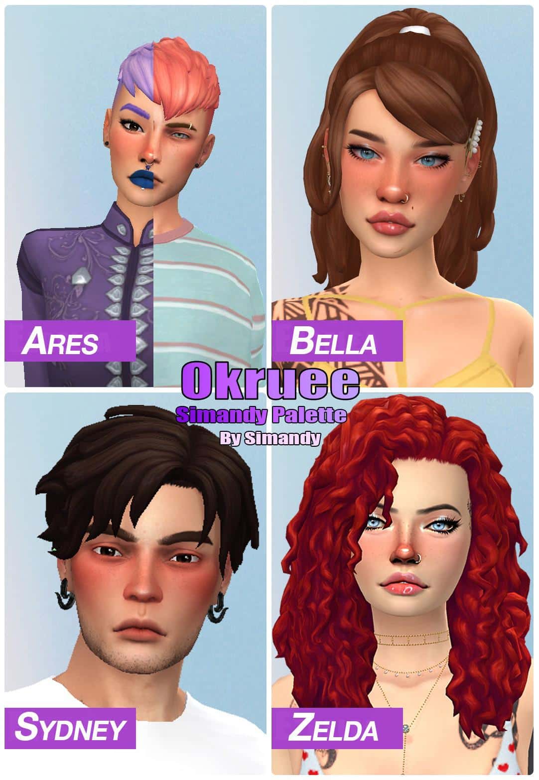 Hair Colors Archives — Snootysims 8067