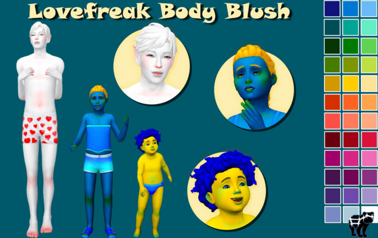Search Results 46 Lovefreak Full Body Blush: Candy Shoppe, All Ages, Mesh, Skin Detail & Tattoo