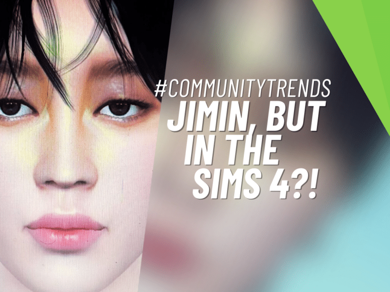 Viral Now: This Simmer Created Jimin In The Sims 4!