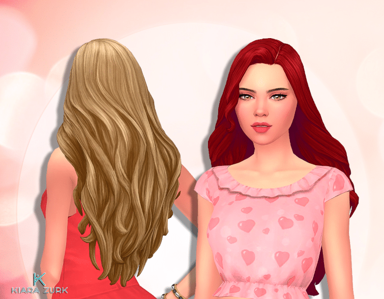 Ally Long Wavy Hairstyle for Female