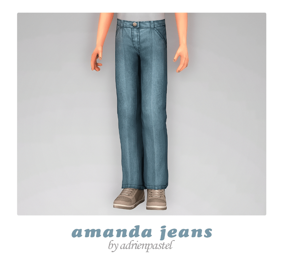 Amanda Denim Jeans for Children
