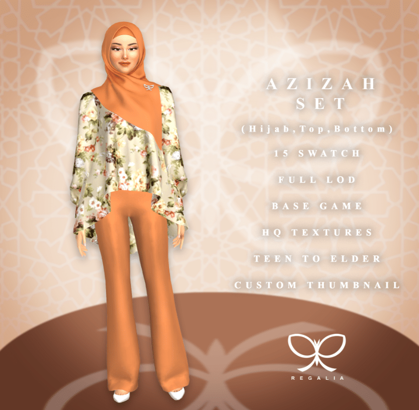 Azizah Clothes Set for Female