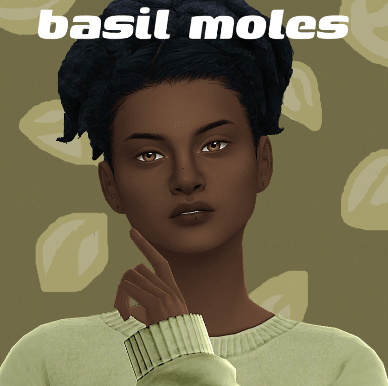 Basil Moles Skin Details