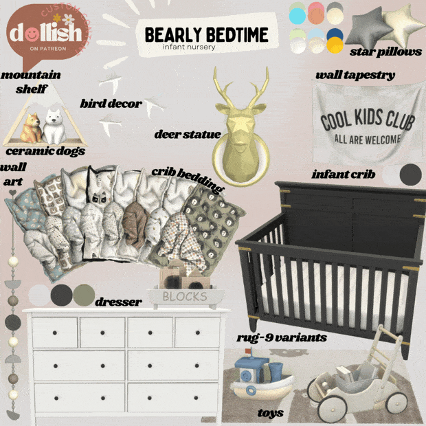 Bearly Bedtime Infant Nursery