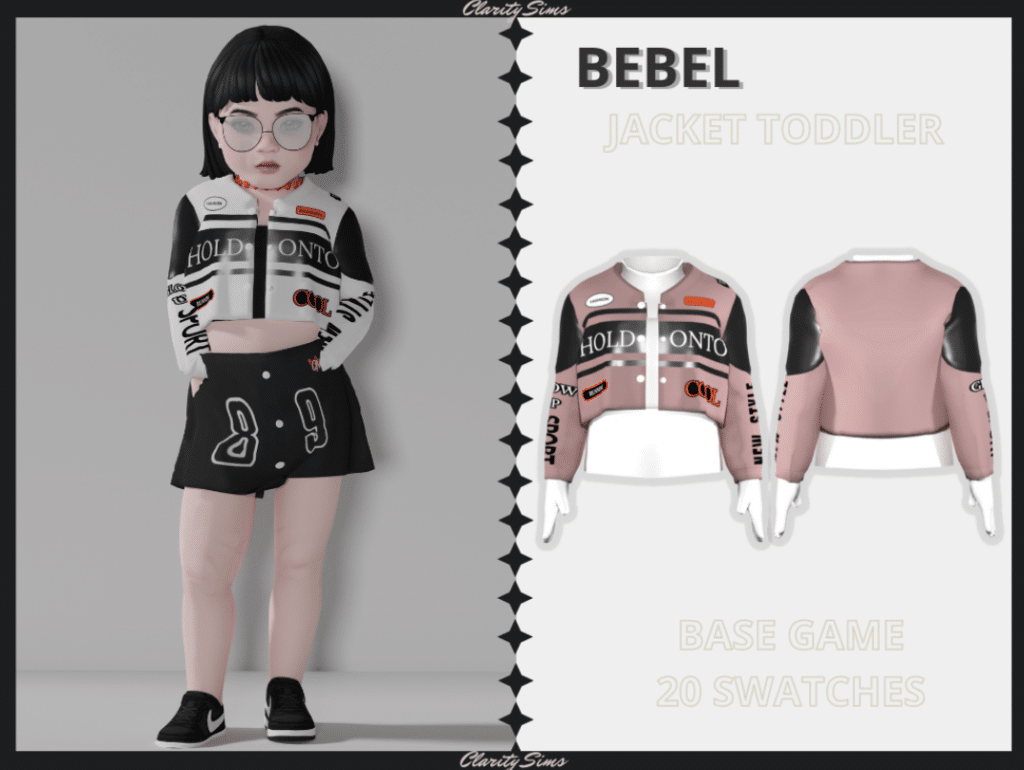 Bebel Leather Jacket for Toddlers